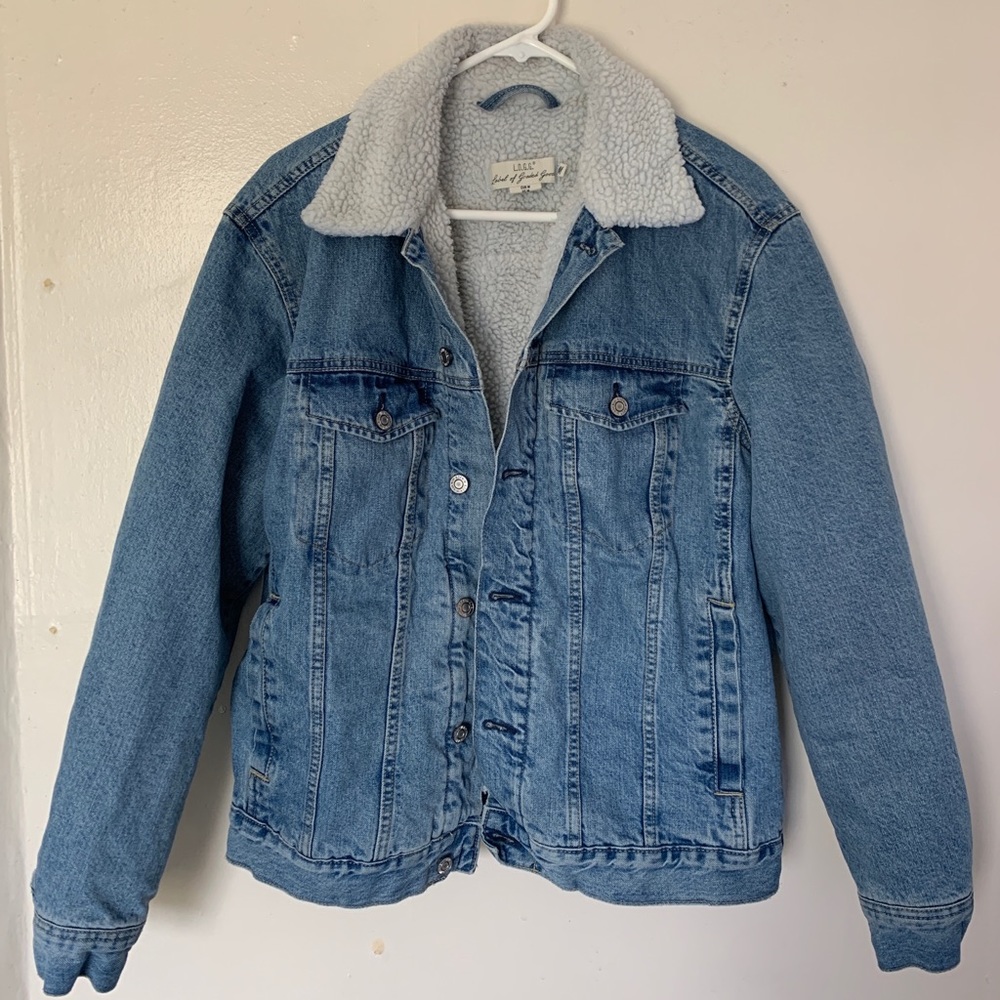 ‘Label of Graded Goods’ Light Blue Denim jacket